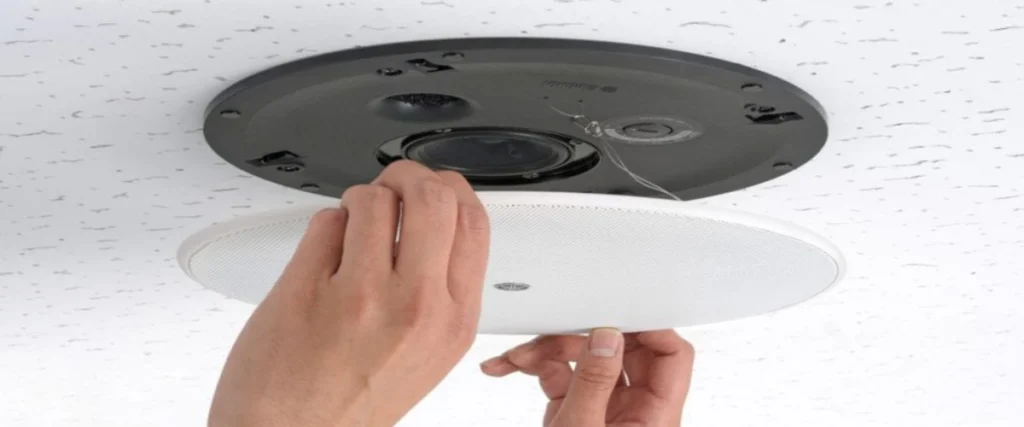 installing ceiling speakers banner